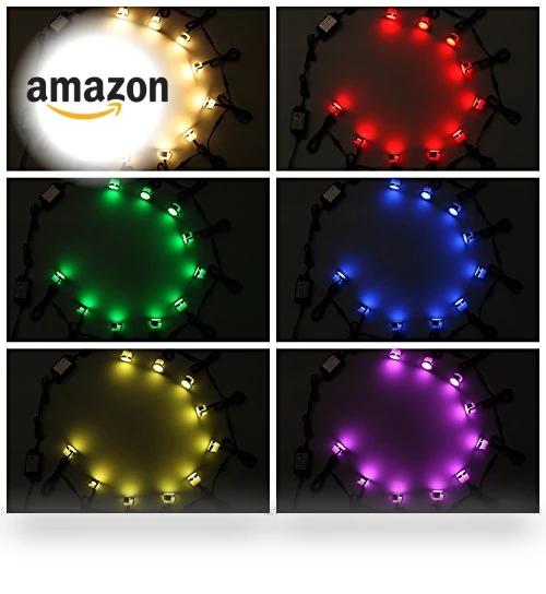 WiFi LED Deck Lights Kit RGBW — Outdoor Deck Lighting, FVTLED