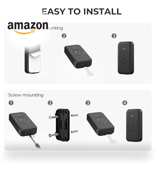 Wireless Doorbell — Tones & Sounds, FOVKSUC