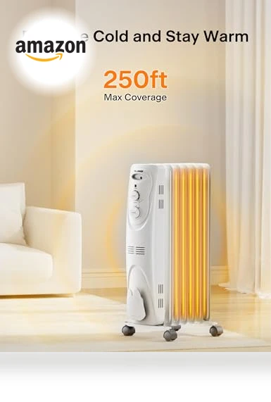 Basic Electric Oil Filled Radiator — Portable Heating Solutions, PELONIS