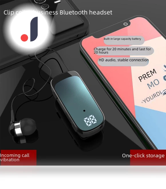 Bluetooth Headset with Clip-on Earbud — Audio Gear, SmartGears