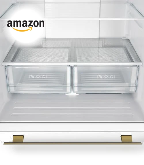 Espresso Gallipoli French Door Stainless Steel Refrigerator — Cooling Solutions, Forno
