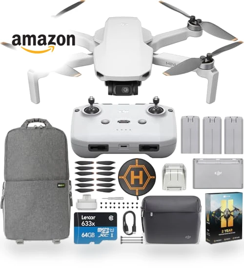 Mini 4K Drone Quadcopter Fly More Combo — Drones, DJI