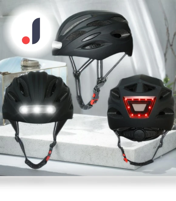 Smart Illuminated Mountain Bike Helmet — Helmets & Accessories, Leisure outdoor