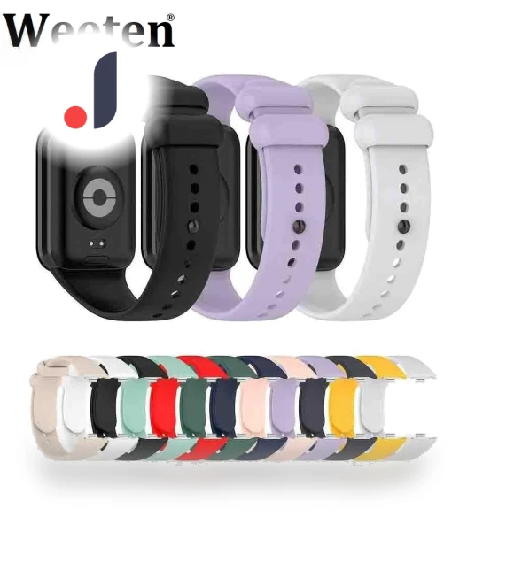 Soft Silicone Replacement Strap — Fitness Bands, Smartwatch Accessories