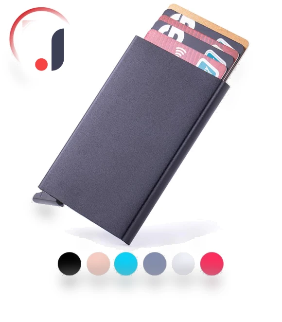 Thin Metal RFID Credit Card Holder — Travel Wallets, Fashionable bags