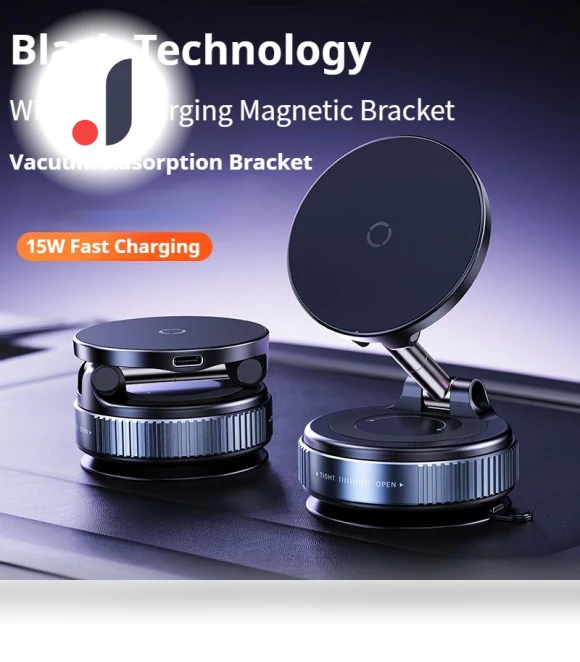 Car Phone Holder with Wireless Charging — Dashboard Installation Kits, Auto Parts Decorate