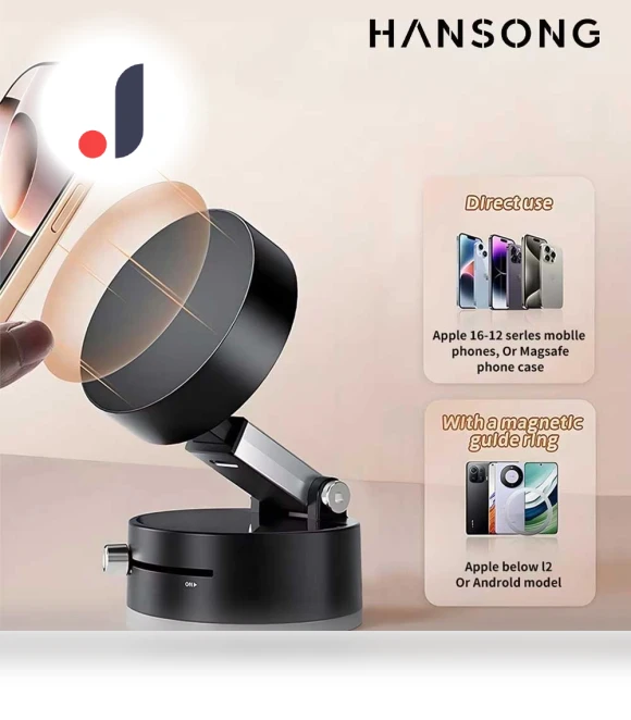 Dual-Sided Suction Cup Car Mount — Dashboard Installation Kits, Auto Parts Decorate