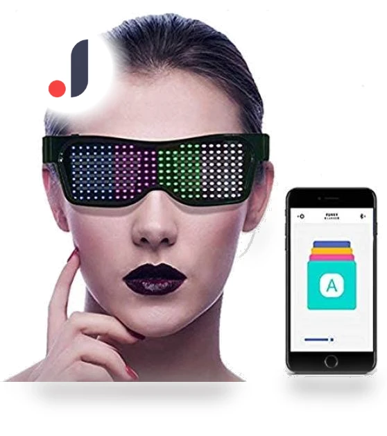 LED Party Glasses — Smart Glasses, Japan Zen Mall
