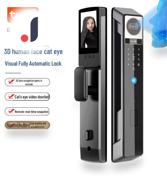 Smart Anti-Theft Door Lock — Biometric Security, TrendVibeCN