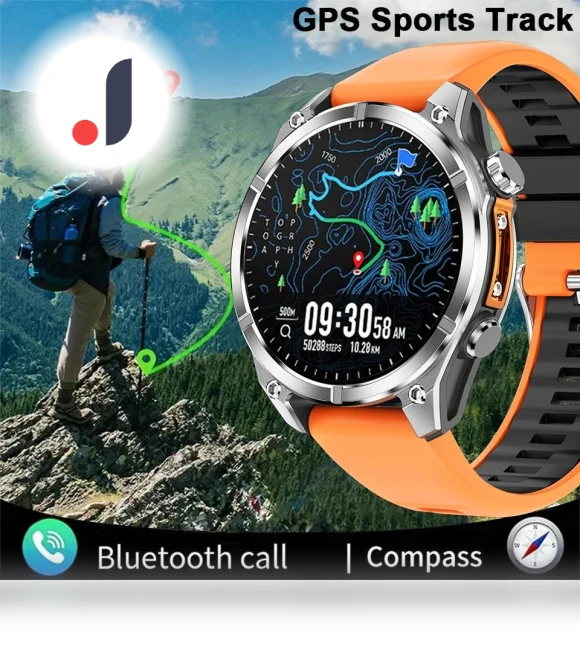 Smart Watch with AMOLED Display — Smartwatches, SACOSDING