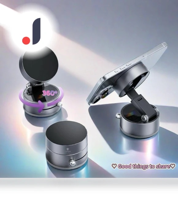 Vacuum Magnetic Phone Holder — Dashboard Installation Kits, Auto Parts Decorate