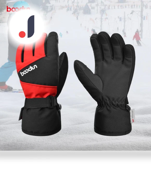 Winter Waterproof Ski Gloves with Touchscreen — Gloves, Warm Land
