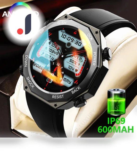 Amoled HD Bluetooth Smartwatch — Smartwatches, Tiktop2