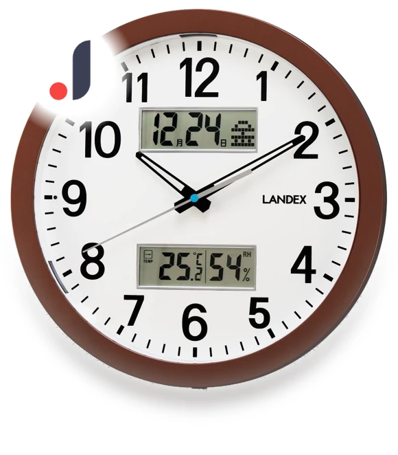 Analog Wall Clock with Illumination — Clocks, MJ Select