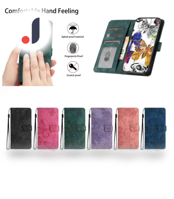 Butterfly Design Wallet Case — Flip Cases, Best Phone Cases