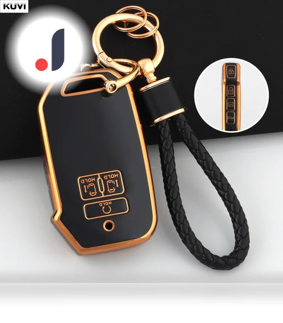 Car Remote Smart Key Case Cover — Key Holders & Accessories, Auto Parts Decorate