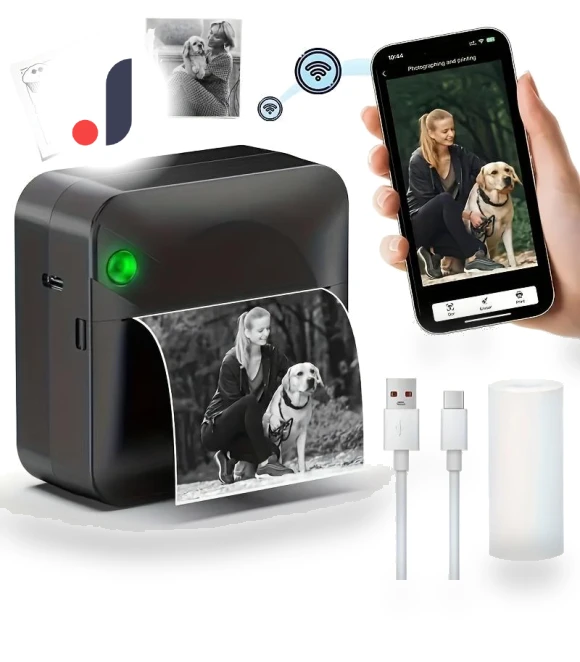 Mini Thermal Sticker Printer — Printer Parts, Power gears