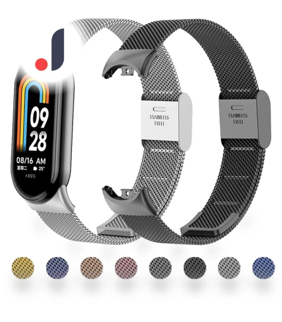 Stainless Steel Mesh Strap — Fitness Bands, j-3C