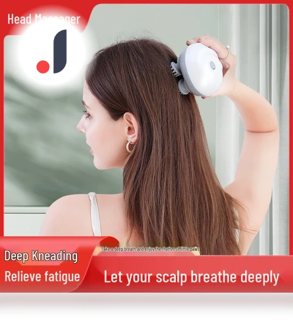 Waterproof Multifunctional Smart Head Massager — Back Relief Solutions, Deals Depot