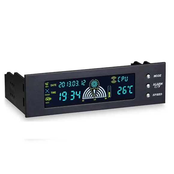 Fan Speed Controller and Temperature Sensor with LCD Display, feiyanautoparts