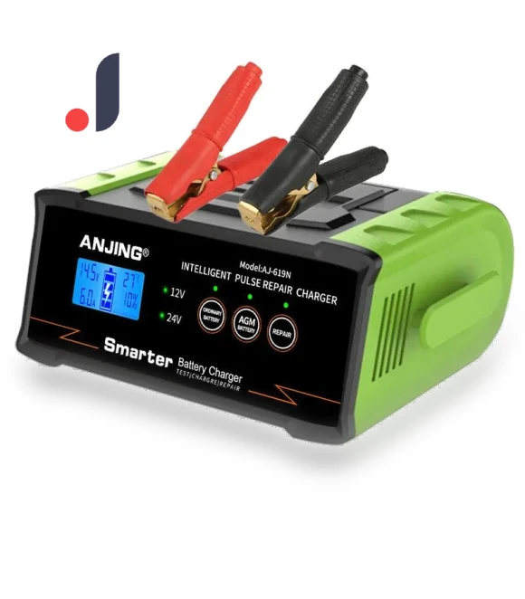 Smart Automatic Car Battery Charger — Chargers, JadeBamboo Chargers Warehouse