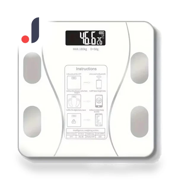 Smart Bluetooth Body Fat Scale — Body Composition Analysis, Various wearables