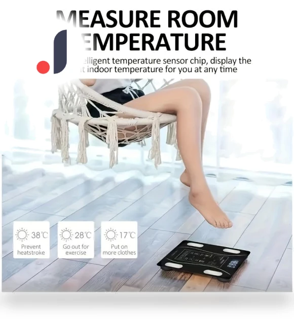 Smart Body Fat Scale — Body Composition Analysis, Various wearables