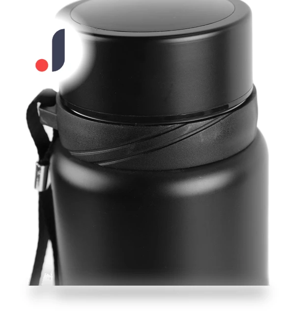 Insulated Water Bottle with Temperature Display — Travel Drinkware, CosyHome