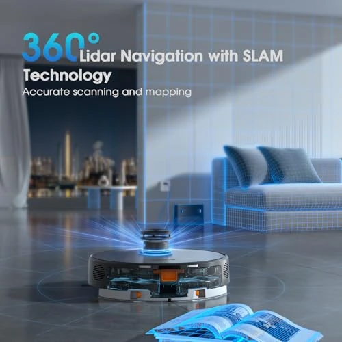 Mapping Robotic Vacuum and Mop, SHELIKI