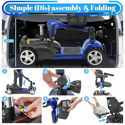 Mobility Scooter for Adults and Seniors — Electric Scooter, Ecomobi