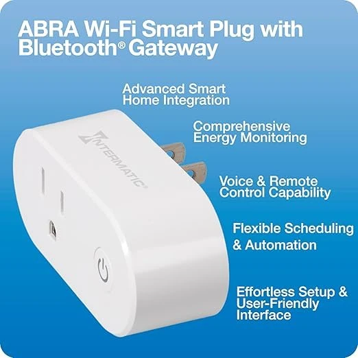 Bluetooth Surface Switch with Smart Plug/Gateway — Smart Switch, Intermatic