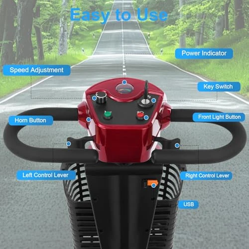 Electric Mobility Scooter — Electric Scooter, Eldryvon