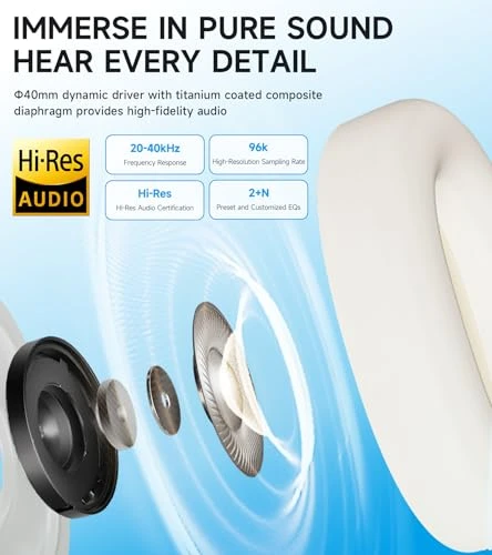 Hybrid Active Noise Cancelling Headphones, EDIFIER