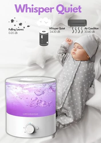 Sleek 2L Humidifier — Humidifier, MEGAWISE