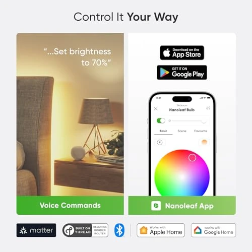 Smart Light Bulbs, Nanoleaf