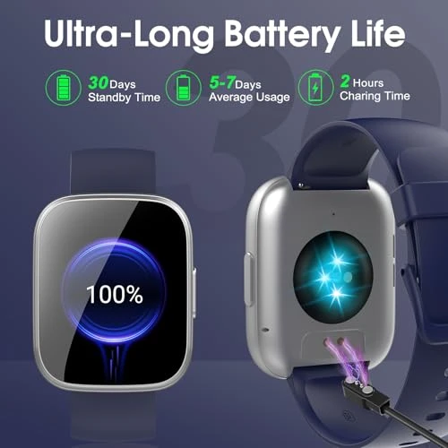 Smart Watch with HD Touch Screen, Fitness and Health Monitoring — Smart Watch, Puqo