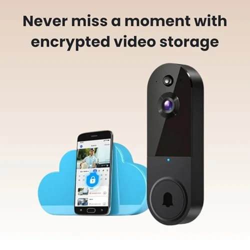 Smart Wireless Video Doorbell Camera, Generic