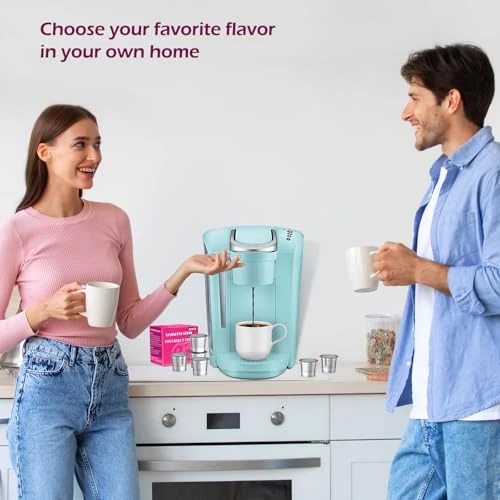 Universal Stainless Steel K Cup Reusable Coffee Pods, AIMONE