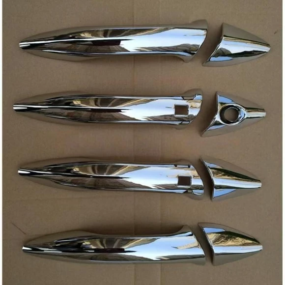 Chrome Side Door Handle Cover Latch