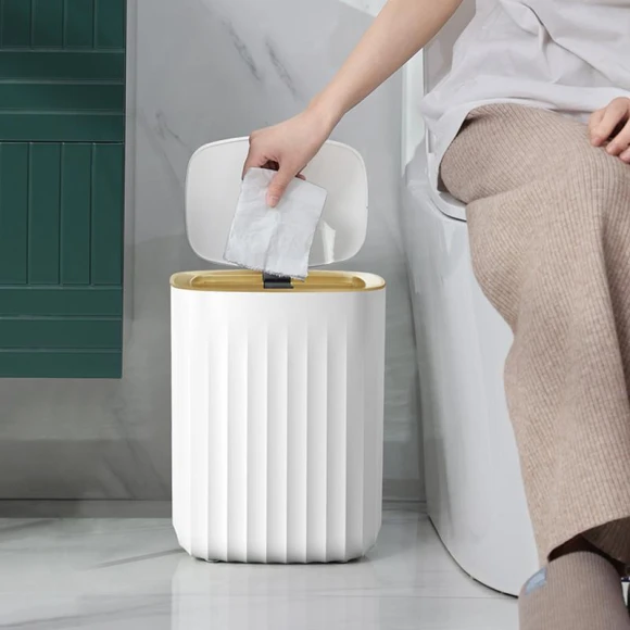 Smart Sensor Trash Bin, Simple and warm