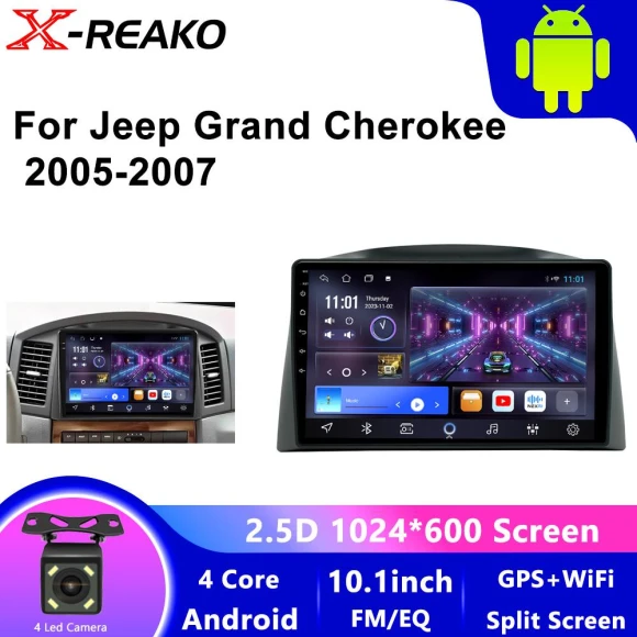 Android Car Radio with GPS Navigation — Car Infotainment System, X-REAKO Global Car Radio