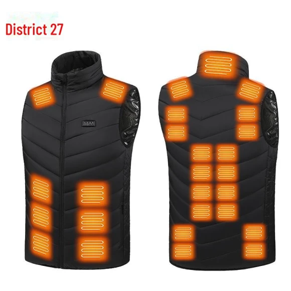 Smart Temperature Control Heated Vest — Heated Vest, Top Men Wardrobe
