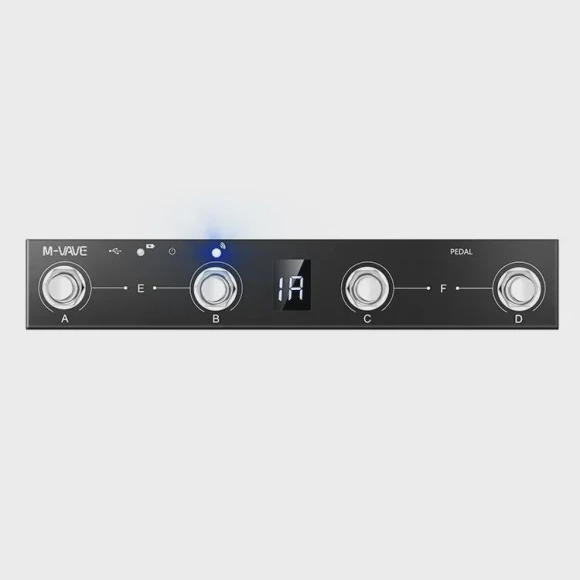 MIDI Bluetooth Chocolate Pedal and Page Flip Controller, VantaGoods