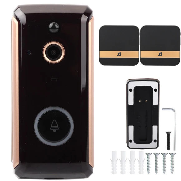 HD Wifi Video Doorbell — Video Doorbell, KONNWEI