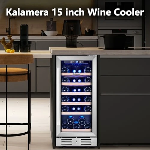Mini Fridge Wine Cooler, Kalamera