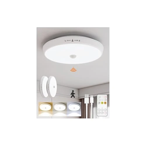 Rechargeable Motion Sensor Ceiling Light, EZVALO