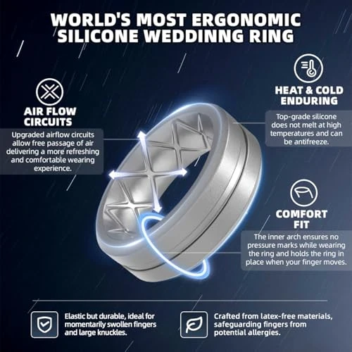 Silicone Ring Multipack, Egnaro