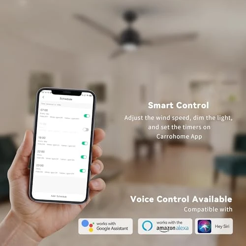 Smart Ceiling Fan with Lights — Smart Fan, SMAFAN
