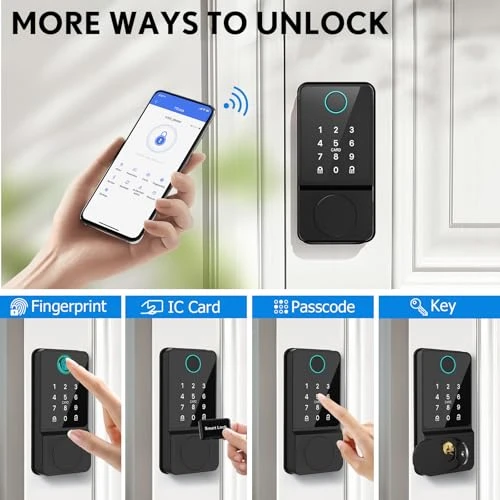 Smart Door Lock Keyless Entry — Smart Lock, Mutak