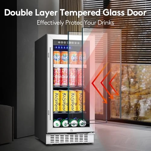 Mini Beverage Fridge Under Counter, BODEGA